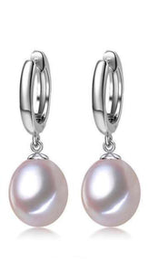 Freshwater Pearl Pendant Necklace & Earrings Set